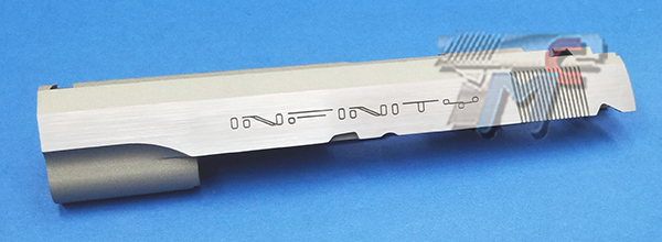 Guarder Aluminum Slide for Marui Hi-Capa 5.1 (Infinity / Cerakote Silver Polishing) - Click Image to Close
